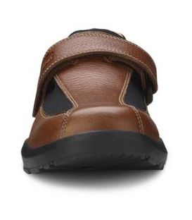 Dr. Comfort Men's Douglas Diabetic Shoes - Chestnut