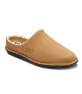 Dr. Comfort Men's Easy Diabetic Slippers - Camel