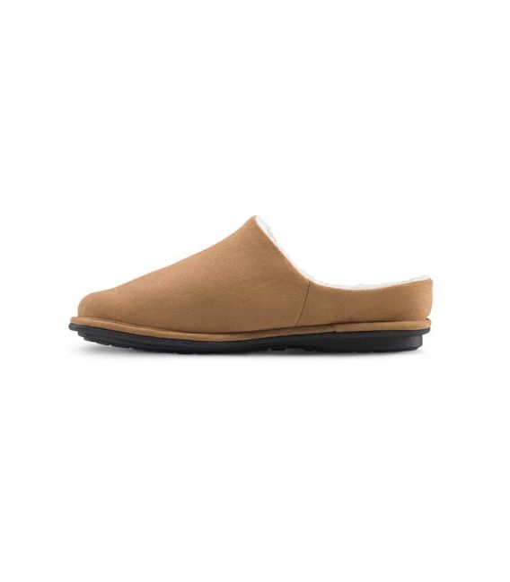 Dr. Comfort Men's Easy Diabetic Slippers - Camel