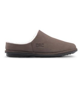 Dr. Comfort Men's Easy Diabetic Slippers - Chocolate