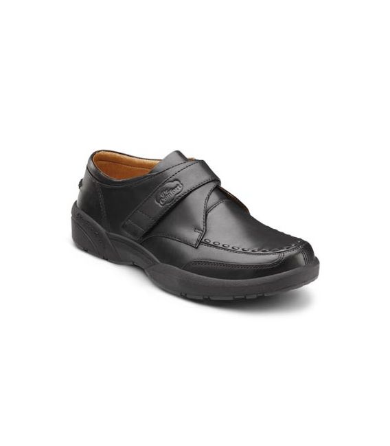 Dr. Comfort Men's Frank Diabetic Shoes - Black