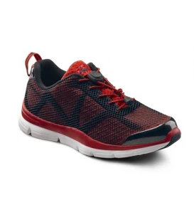Dr. Comfort Men's Jason Diabetic Shoes - Red