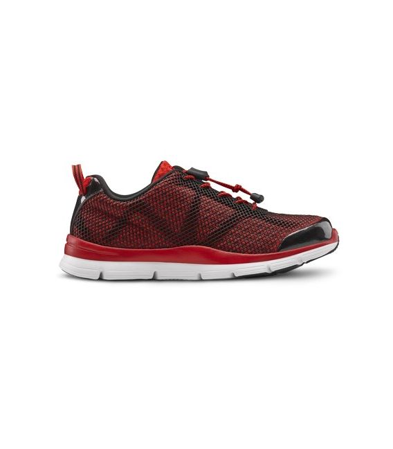 Dr. Comfort Men's Jason Diabetic Shoes - Red