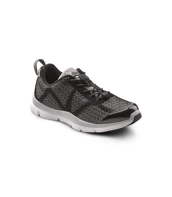 Dr. Comfort Men's Jason Diabetic Shoes - Black