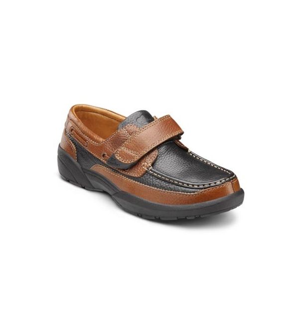 Dr. Comfort Men's Mike Diabetic Shoes - Two Tone