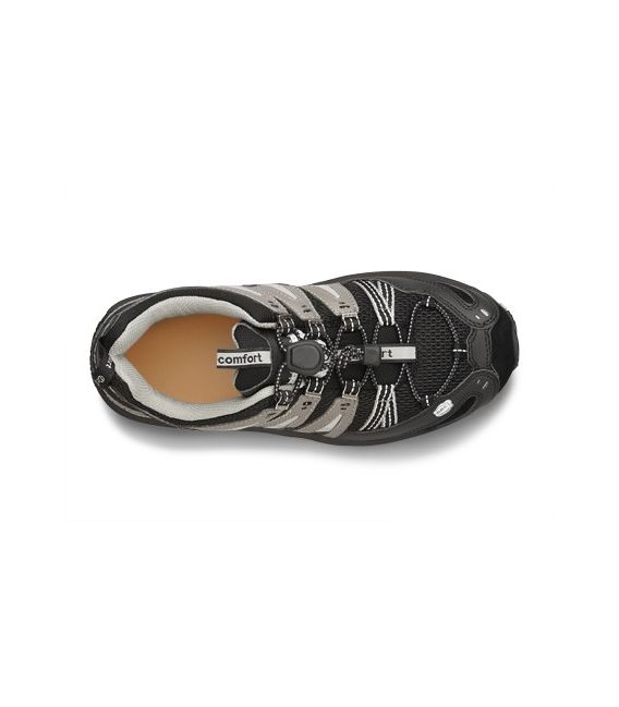Dr. Comfort Men's Performance X Diabetic Shoes - Blk-Gry