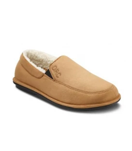 Dr. Comfort Men's Relax Diabetic Slippers - Camel