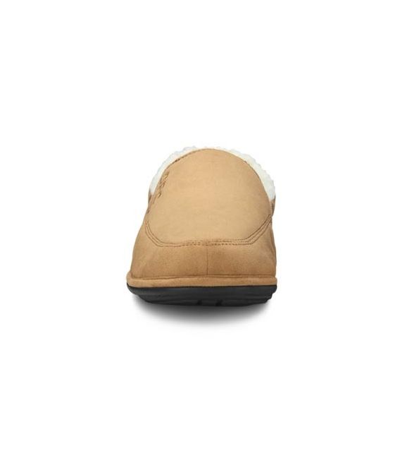 Dr. Comfort Men's Relax Diabetic Slippers - Camel