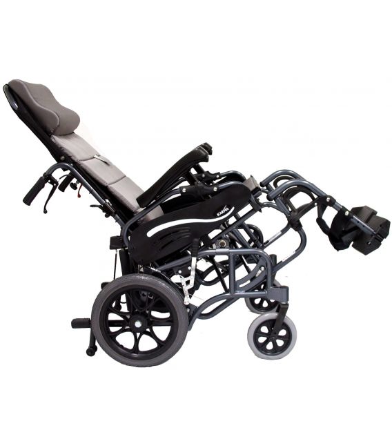 Karman VIP-515-TP Lightest Foldable Adult Tilt-in-Space Wheelchair