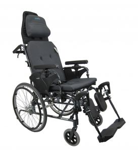 Karman MVP-502-MS Reclining Transport Wheelchair
