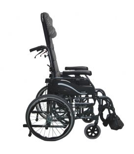 Karman VIP-515-TP Lightest Foldable Adult Tilt-in-Space Wheelchair