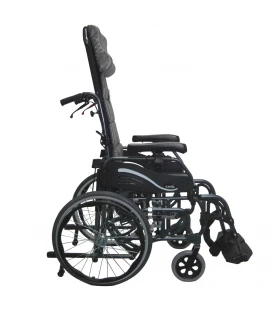 Karman VIP-515-TP Lightest Foldable Adult Tilt-in-Space Wheelchair