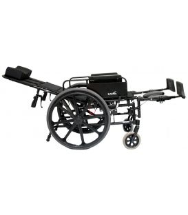 Karman KM-5000F Ultralight Manual Aluminum Reclining Wheelchair 36 lbs