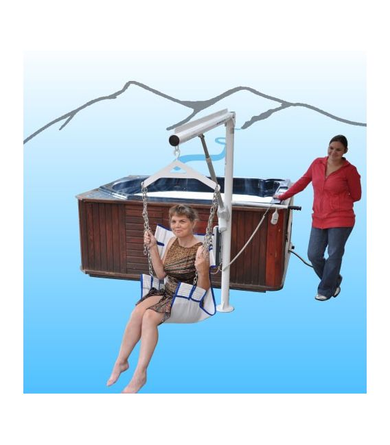 Aqua Creek Super Power EZ Lift Pool Lift -No Anchor*