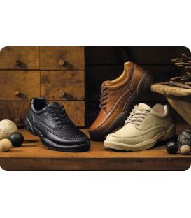 Dr. Comfort Men's Stallion Diabetic Shoes - Chestnut
