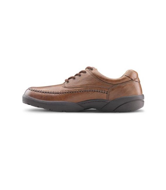 Dr. Comfort Men's Stallion Diabetic Shoes - Chestnut