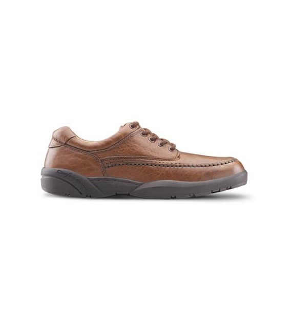 Dr. Comfort Men's Stallion Diabetic Shoes - Chestnut