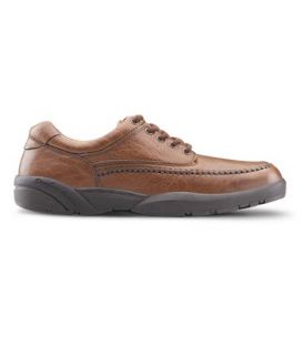 Dr. Comfort Men's Stallion Diabetic Shoes - Chestnut