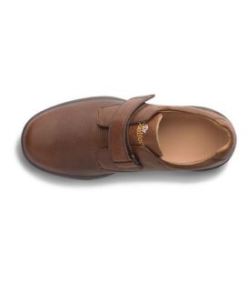 Dr. Comfort Men's William Diabetic Shoes - Chestnut