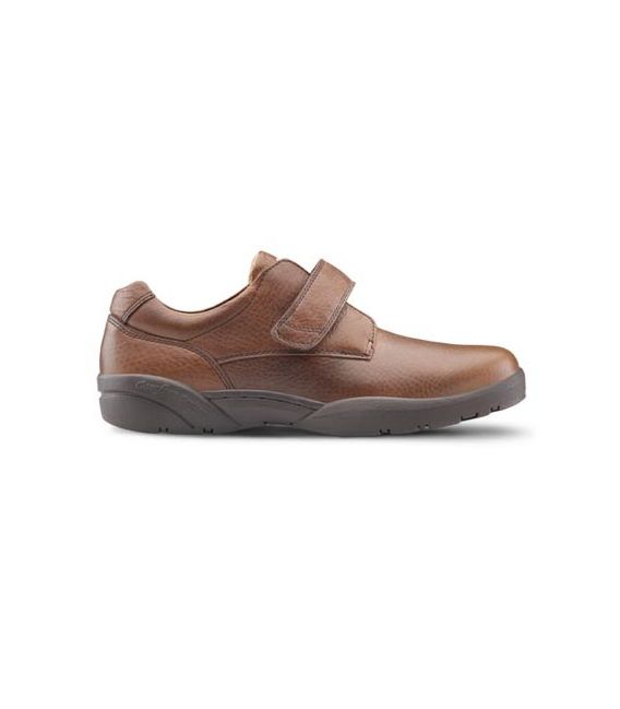 Dr. Comfort Men's William Diabetic Shoes - Chestnut