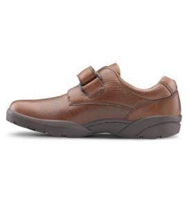 Dr. Comfort Men's William Diabetic Shoes - Chestnut