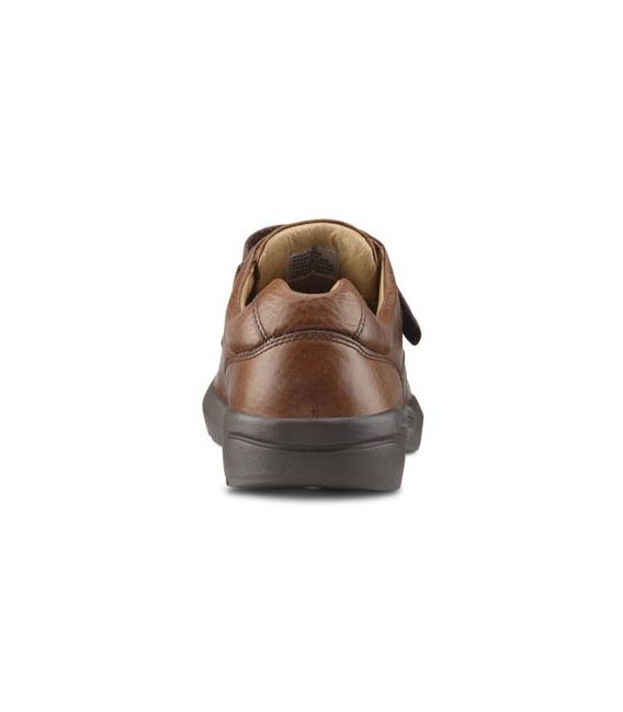 Dr. Comfort Men's William Diabetic Shoes - Chestnut