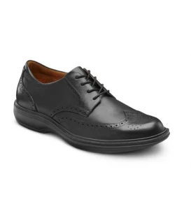 Dr. Comfort Men's Wing Diabetic Shoes - Black