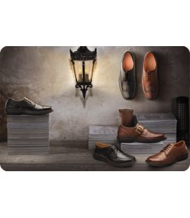 Dr. Comfort Men's Wing Diabetic Shoes - Chestnut