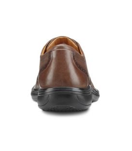 Dr. Comfort Men's Wing Diabetic Shoes - Chestnut