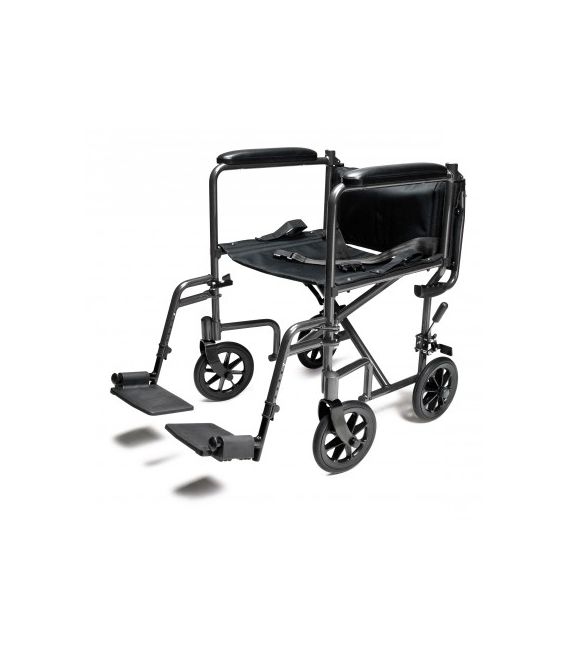 Everest & Jennings Steel Transport Wheelchair