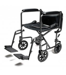 Everest & Jennings Steel Transport Wheelchair