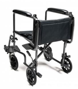 Everest & Jennings Steel Transport Wheelchair