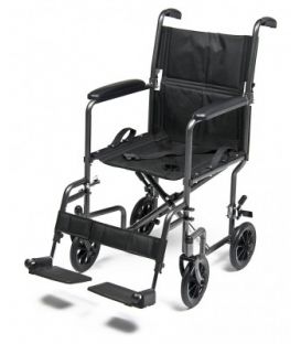 Everest & Jennings Steel Transport Wheelchair