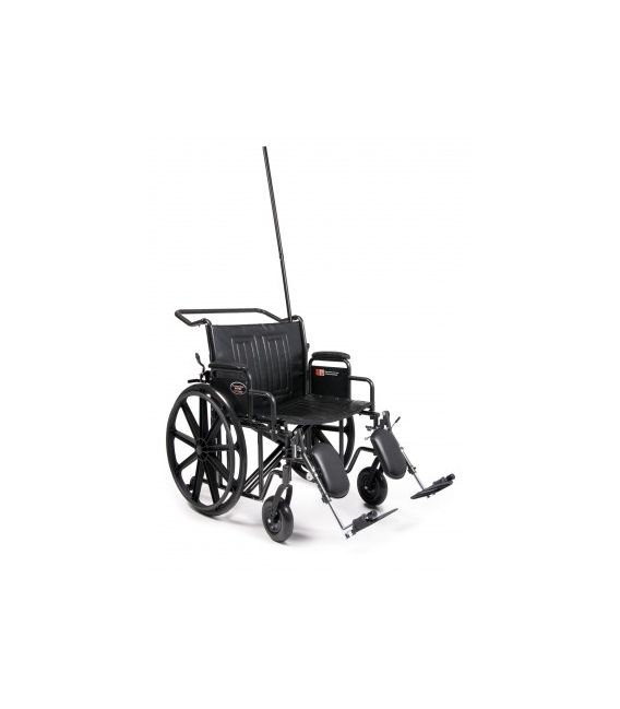 Everest & Jennings Traveler HTC Attendant Transport Chair - Choose