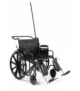 Everest & Jennings Traveler HTC Attendant Transport Chair - Choose
