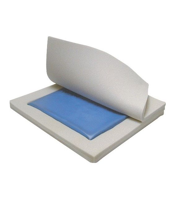 Gel "E" 2" General Use Gel/Foam Wheelchair Cushion by Drive