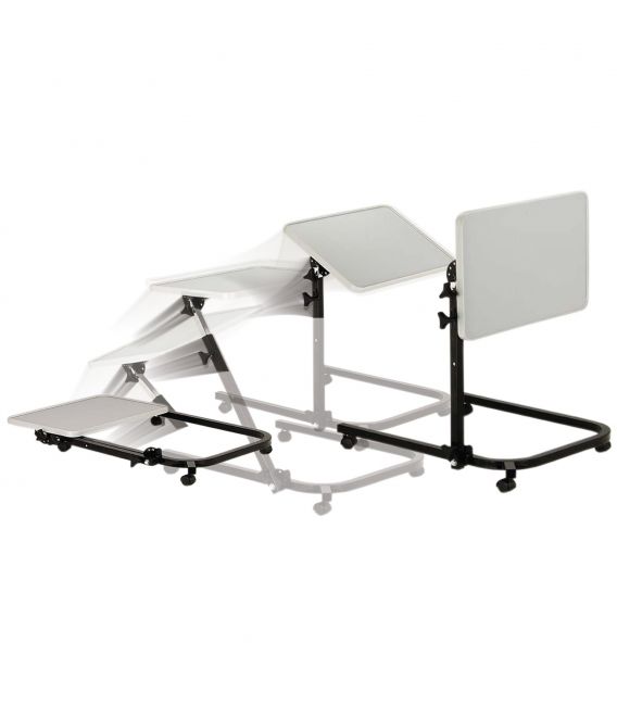 Pivot and Tilt Adjustable Overbed Table Tray