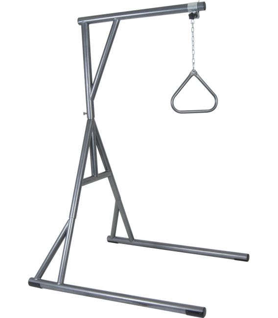 Bariatric Heavy Duty Trapeze Bar -Silver Vein