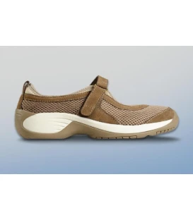 Ped-Lite Women's Debbie Diabetic Shoes - Dark Tan