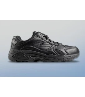 Ped-Lite Men's Austin Diabetic Shoes with Laces - Black