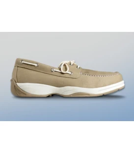 Ped-Lite Men's Michael Diabetic Shoes with Laces - Khaki