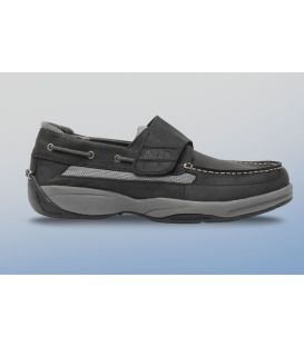 Ped-Lite Men's Oliver Diabetic Shoes with Velcro - Tan