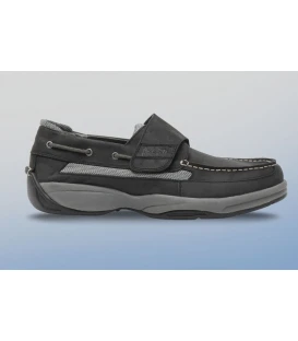 Ped-Lite Men's Oliver Diabetic Shoes with Velcro - Tan