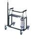 Width Adjustable Safety Rollator Seat for use with CE OBESE XL