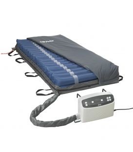 Med-Aire Plus 8" Alternating Pressure & Low Air Loss Mattress System by Drive