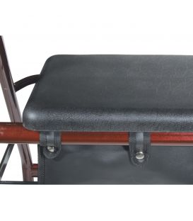 Drive Aluminum 4 Wheel Rollator with Foldable Backrest