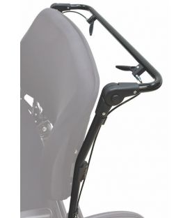 adj angle of stroller bar