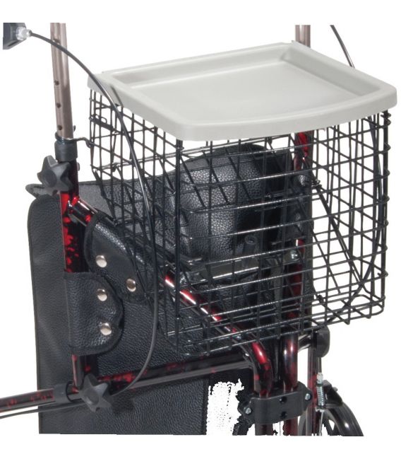 Drive 3 Wheel Aluminum Rollator with 7.5" Casters