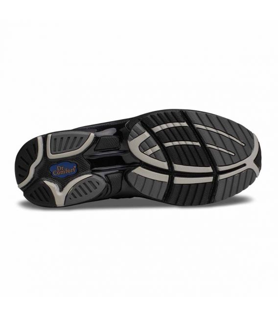 Dr. Comfort Men's Performance Diabetic Shoes - Black