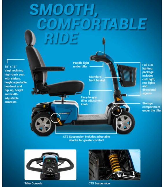 Pride Victory Sport LX 4-Wheel Scooter